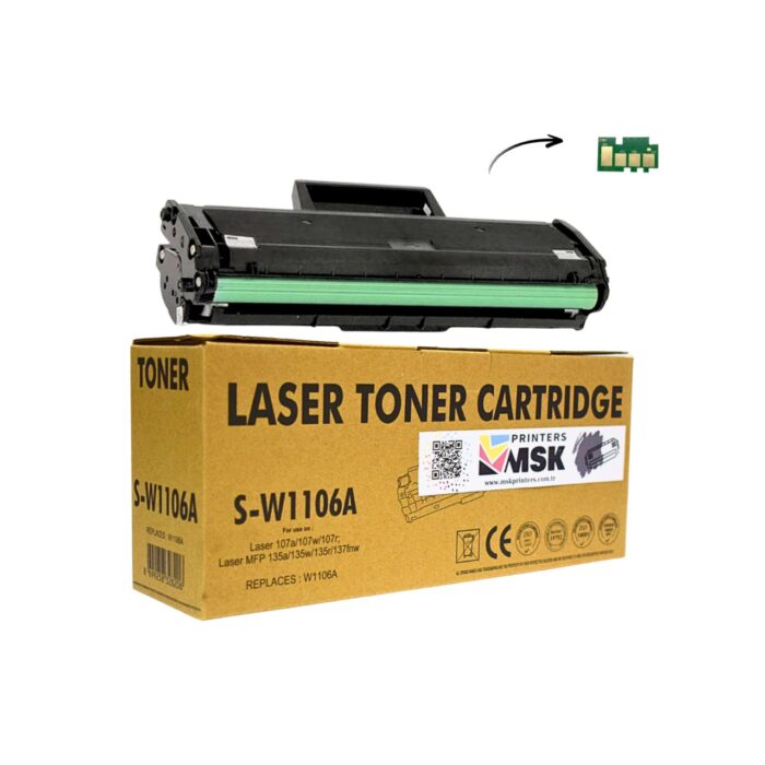 Hp 106A Muadil Toner Çipli