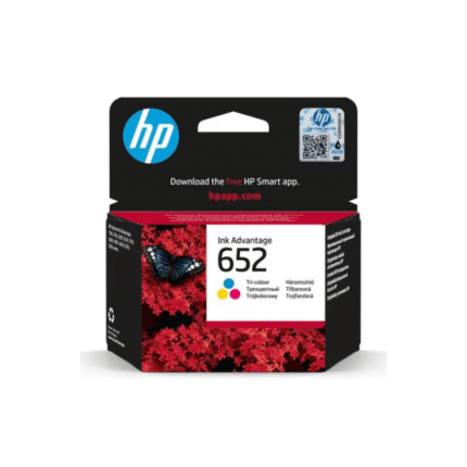 HP 652 RENKLİ MÜREKKEP KARTUŞU ( F6V24AE )