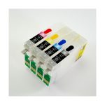 Epson T1281-T1284 Uyumlu Kolay Dolan Kartuş - 4 Renk