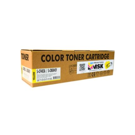 Canon CRG-045 Muadil Çipli Sarı Toner