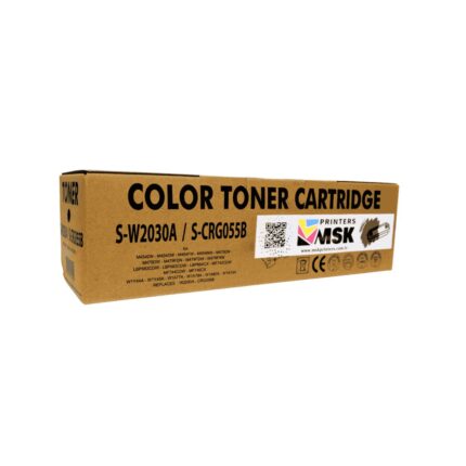 Canon CRG-055 Uyumlu Çipsiz Siyah Toner