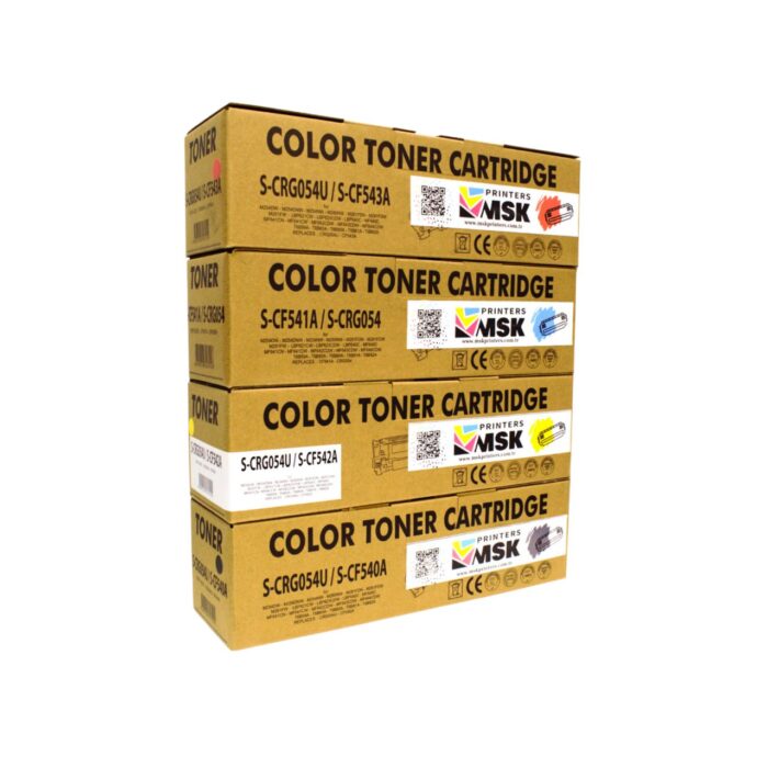 HP 203A Renkli Çipli Muadil Toner Seti