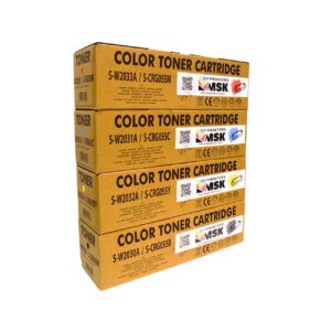 HP 415A Muadil Toner Seti Tüm Renkler