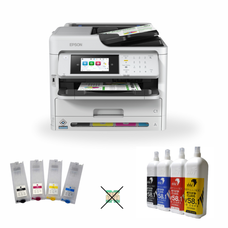 EPSON WF-C5890DWF (Sınırsız Mürekkep Yazılımlı)