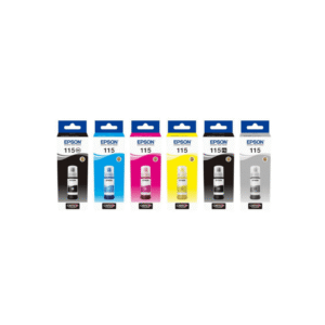 EPSON 115 Orjinal 6'lı Mürekkep Seti (Tüm Renkler)