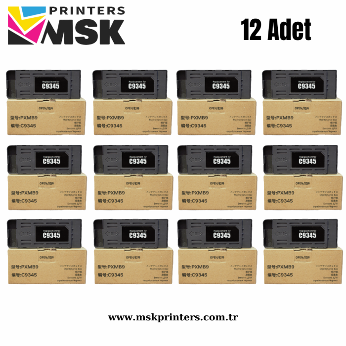 Epson-Pxmb9-C9345-Murekkep-Bakim-Kutusu-Muadil-Atik-Tanki-L15150-L15160-L6570-L6550-Atik-Tanki-C9345