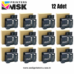 Canon G Serisi MC-G04 Uyumlu Atık Mürekkep Kutusu 12 Adet