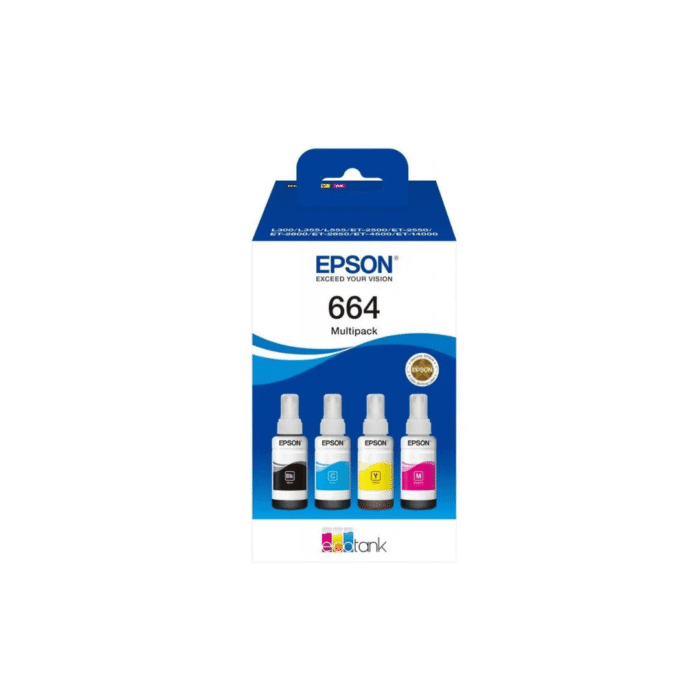 Epson 664 Orjınal Mürekkep Seti (Tüm Renkler)