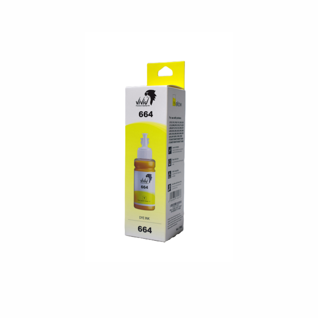 Epson 664 Sarı Muadil Mürekkep