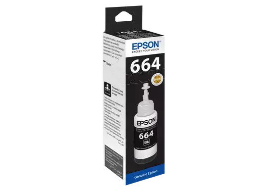 Epson 664 Orjınal Siyah Mürekkep