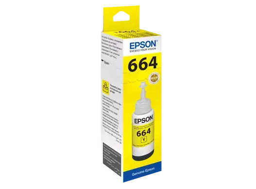 Epson 664 Orjınal Sarı Mürekkep