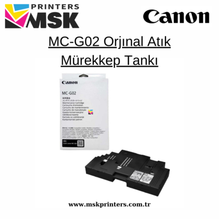 Canon G Serisi MC-G02 Orjınal Atık Mürekkep Tankı