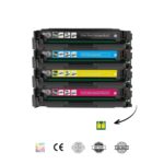 Canon i-Sensys LBP-631Cw Uyumlu Toner Seti Çipli