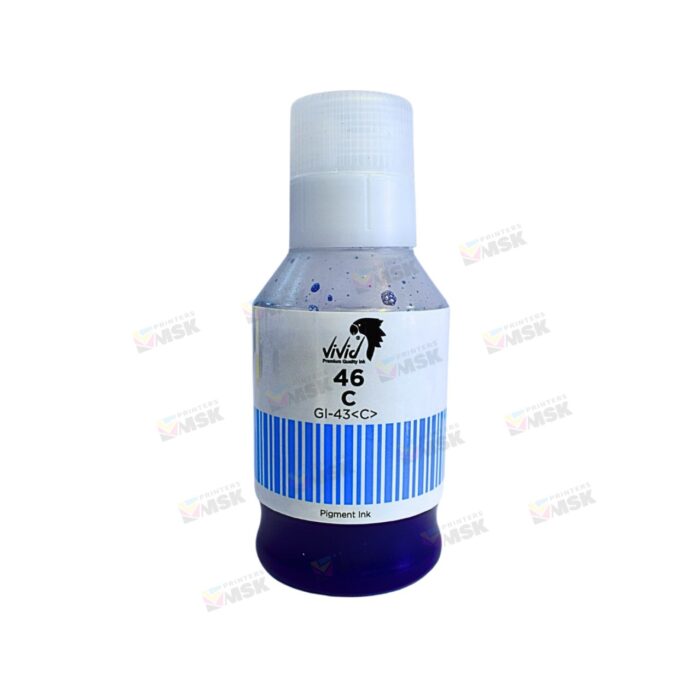 Canon GI-46 Muadil Mavi Mürekkep - 135 Ml