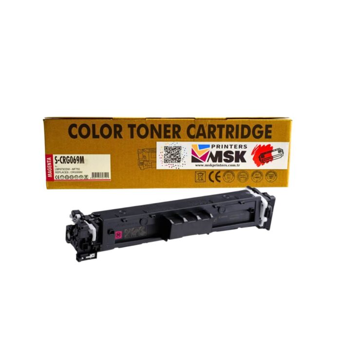 Canon CRG-069 Uyumlu Kırmızı Toner (Çipsiz)