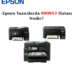 Epson Yazıcılarda 000043 Hatası Nedir