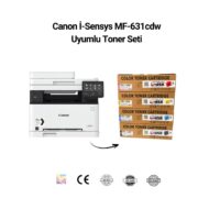 Canon İ-Sensys MF-631cdw Uyumlu Toner Seti