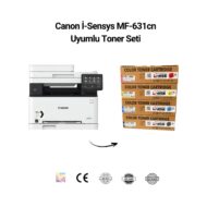 Canon İ-Sensys MF-631cn Uyumlu Toner Seti