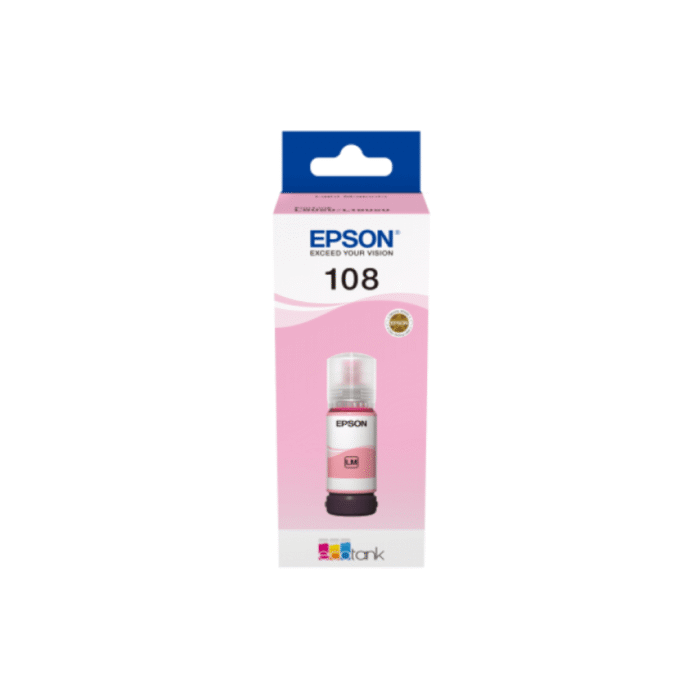 EPSON 108 Orjinal Açık Kırmızı Mürekkep