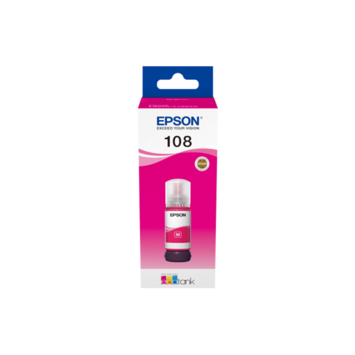 EPSON 108 Orjinal Kırmızı Mürekkep