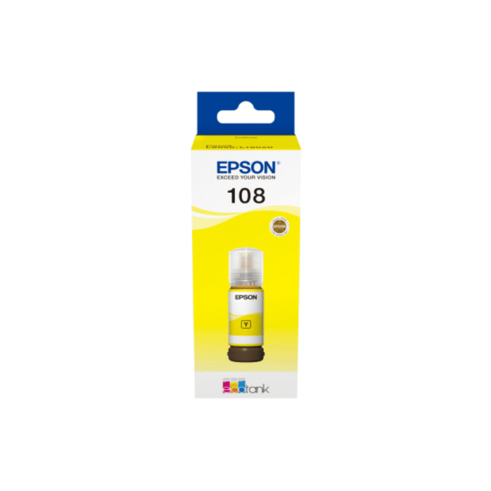 EPSON 108 Orjinal Sarı Mürekkep