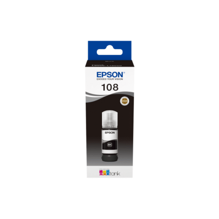 EPSON 108 Orjinal Siyah Mürekkep