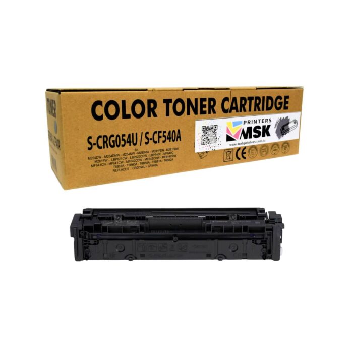 HP 203A-CF540A Uyumlu Çipli Siyah Toner