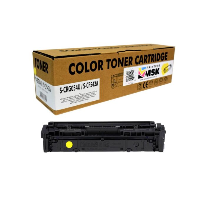 HP 203A-CF542A Uyumlu Çipli Sarı Toner
