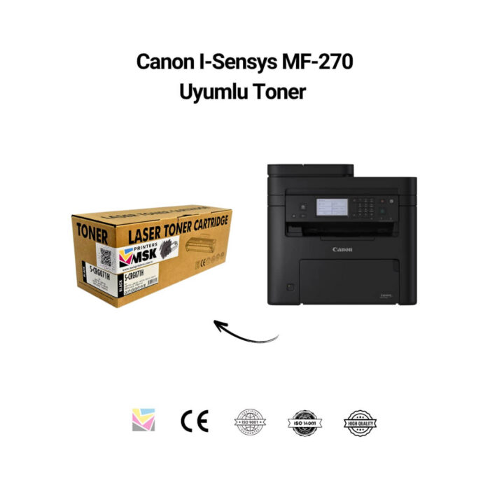 Canon I-Sensys MF-270 Uyumlu Siyah Toner