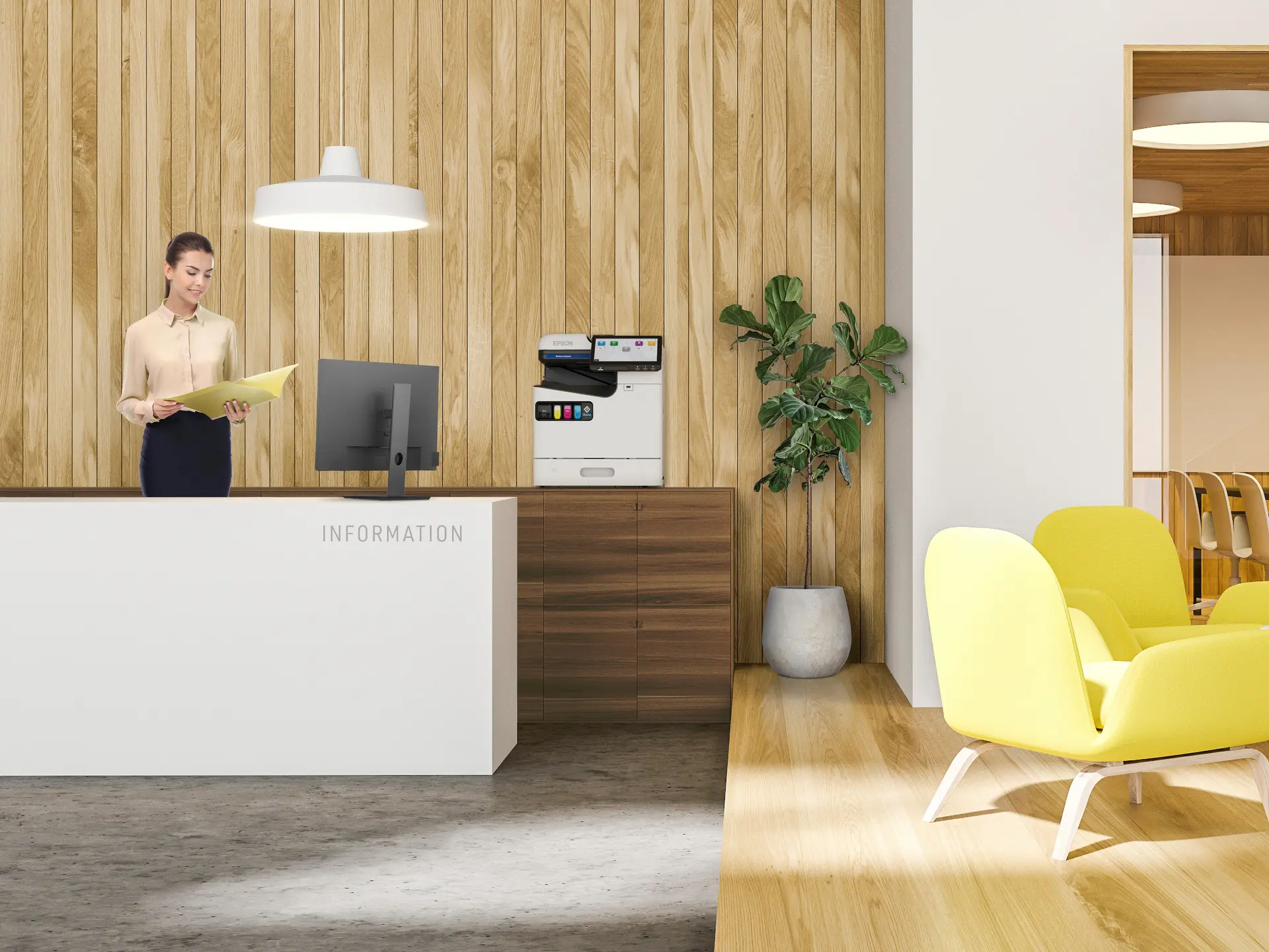 Epson WorkForce Enterprise AM-C400 A4 Renkli Yazıcı
