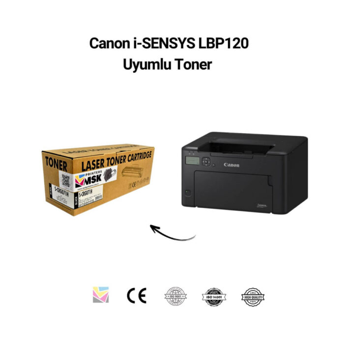 Canon i-SENSYS LBP120 Uyumlu Siyah Toner