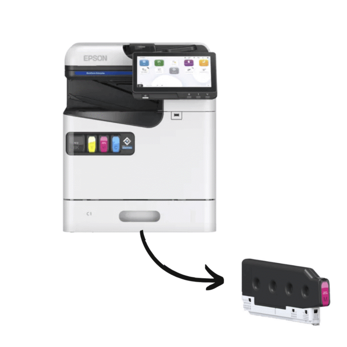 Epson T08N3 Kırmızı Orijinal Kartuş- AM-C400