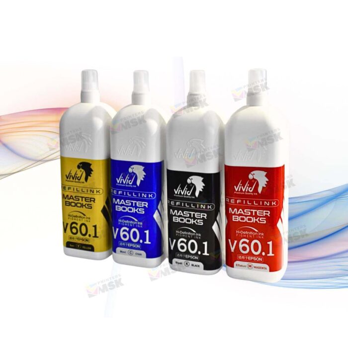 Epson Vivid 60.1 Pigment Mürekkep Seti 4×1 Litre