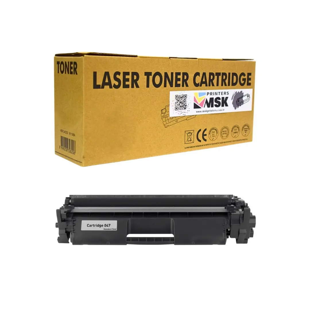Canon CRG-047 Muadil Siyah Toner Çipli (2) Canon CRG-047 Muadil Siyah Toner Çipli