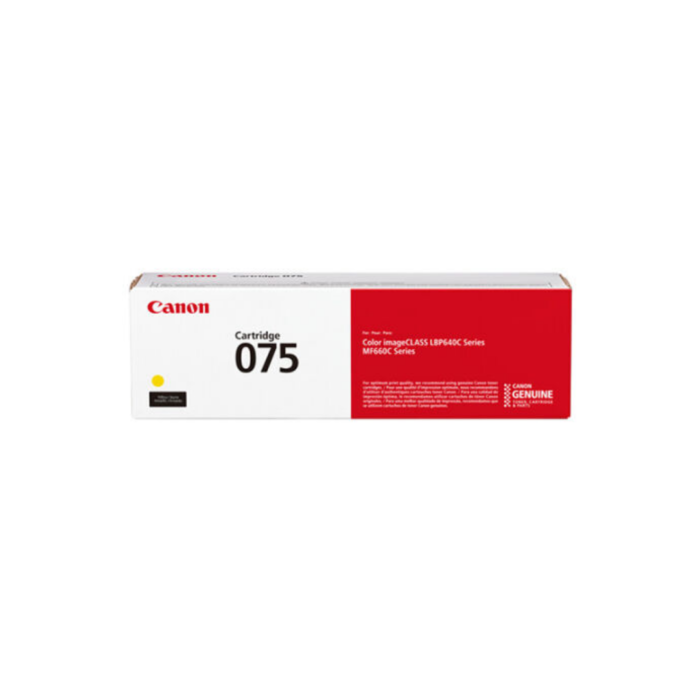 Canon CRG-075 Orjinal Sarı Toner