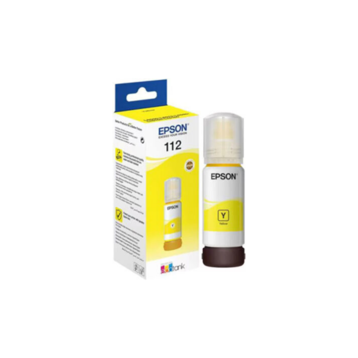 Epson 112 Orjinal Sarı Mürekkep Şişesi