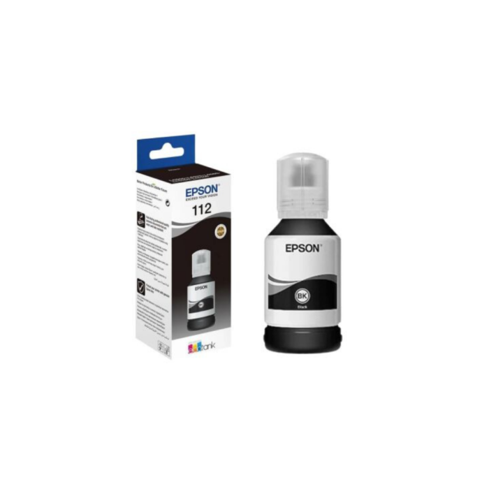Epson 112 Orjinal Siyah Mürekkep Şişesi