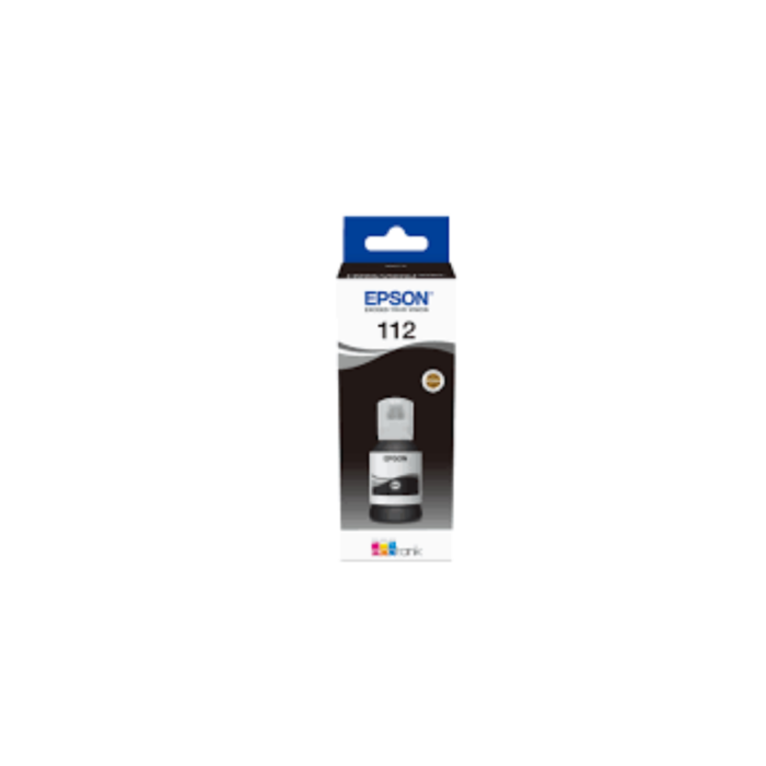 Epson 112 Orjinal Siyah Mürekkep Şişesi Epson 112 Orjinal Siyah Mürekkep Şişesi