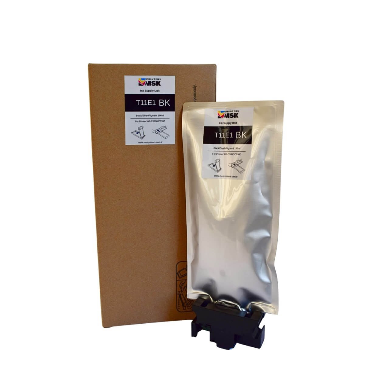 Epson T11E1 Muadil Siyah Kartuş - (C5390C5890) Epson T11E1 Muadil Siyah Kartuş - (C5390C5890)