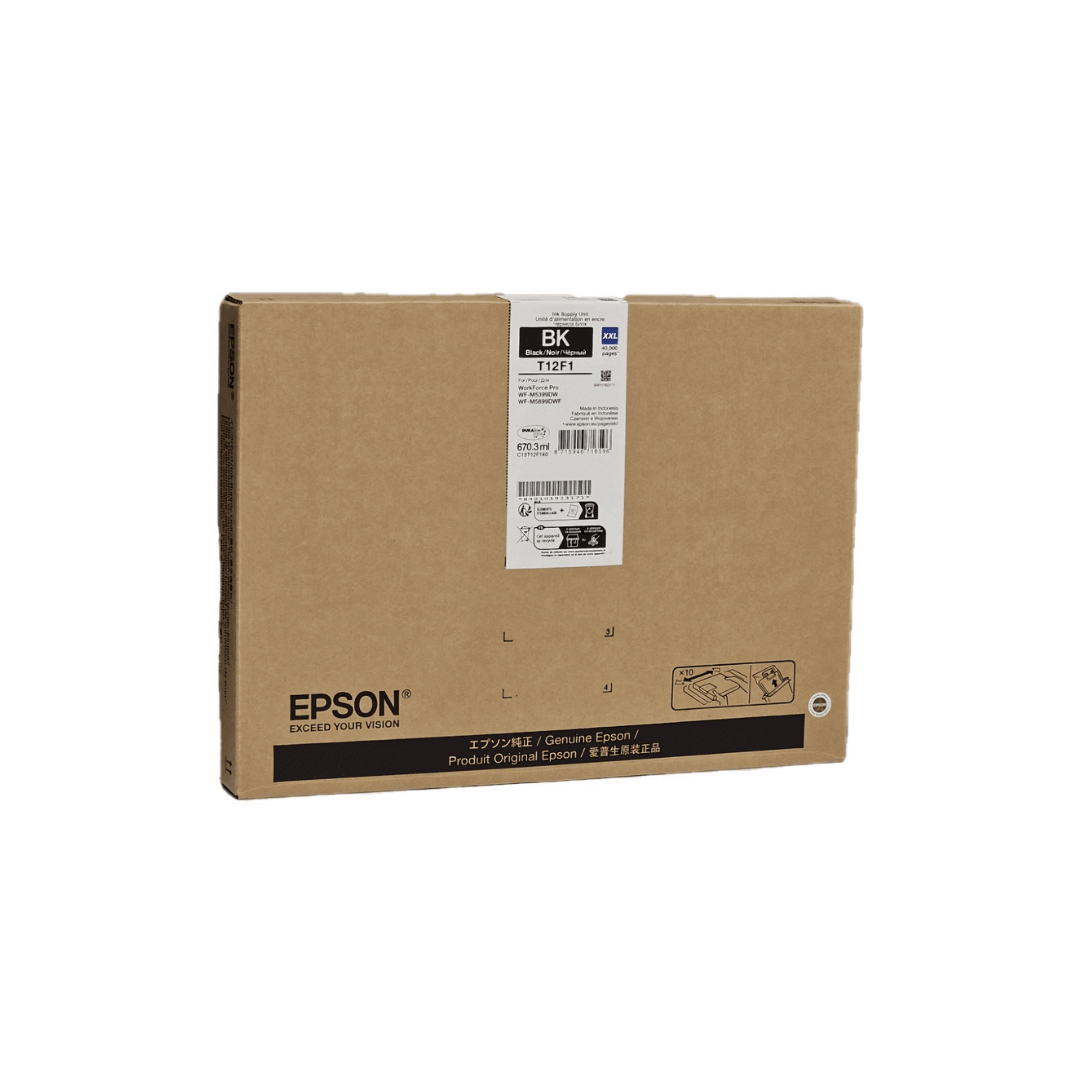 Epson T12F1 Orjinal Siyah Kartuş XXL-(M5399M5899) Epson T12F1 Orjinal Siyah Kartuş XXL-(M5399M5899)