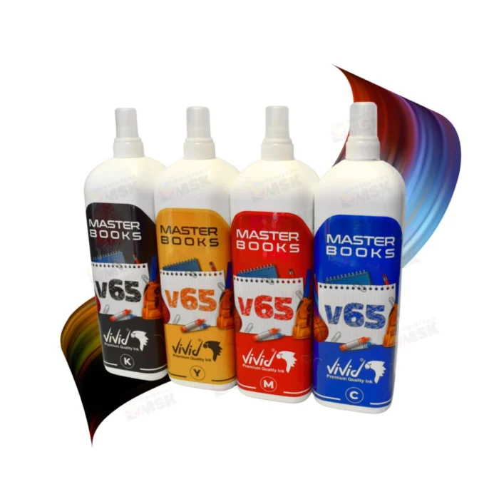Vivid V65 Dye Mürekkep Seti (4×1 Litre)