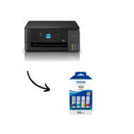 Epson EcoTank L3360 Orjinal Mürekkep Seti (Tüm Renkler)