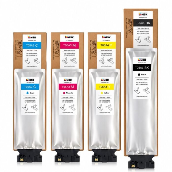 Epson T05A1-T05A4 Muadil Kartuş Seti -(C878R C879R) Epson T05A1-T05A4 Muadil Kartuş Seti -(C878R C879R)