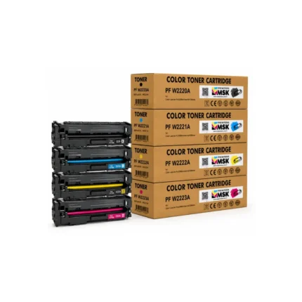 HP 222A Muadil Toner Seti Tüm Renkler (Çipsiz)