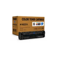 HP 222A W2221A Muadil Mavi Toner (Çipsiz)