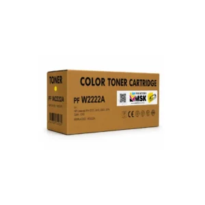 HP 222A W2222A Muadil Sarı Toner (Çipsiz)