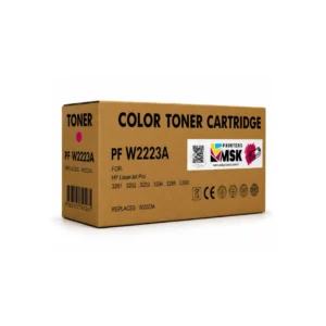 HP 222A W2223A Muadil KırmızıToner (Çipsiz)