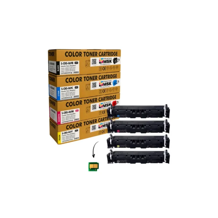 Canon CRG-069 Uyumlu Toner Seti (Çipli)