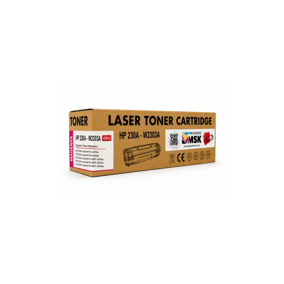 HP 230A Çipli Muadil Kırmızı Toner HP 230A Çipli Muadil Kırmızı Toner