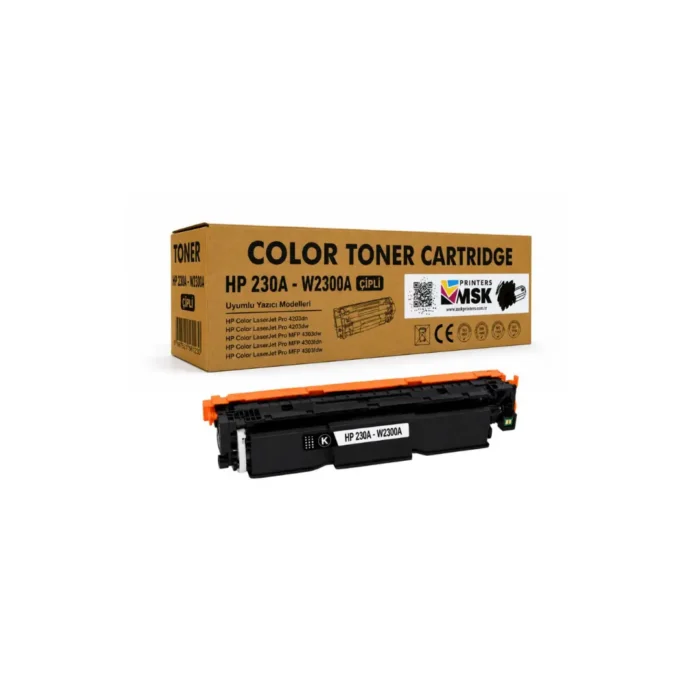 HP 230A Çipli Muadil Siyah Toner